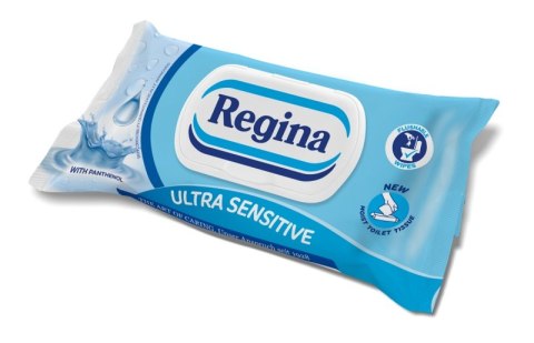 Nawilżany papier toaletowy REGINA Ultra Sensitive, 42 szt.