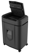 Niszczarka Q-CONNECT Q120, z automatycznym podajnikiem, czarna