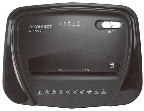 Niszczarka Q-CONNECT Q14MCC, czarna