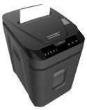 Niszczarka Q-CONNECT Q180, z automatycznym podajnikiem, czarna