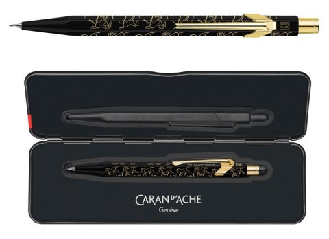 Ołówek mechaniczny CARAN D'ACHE 844 Horse, 0,5mm, w pudełku, czarny