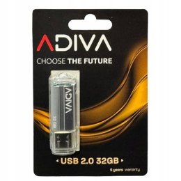 Pamięć Pendrive ADIVA 32GB czarny USB 2.0