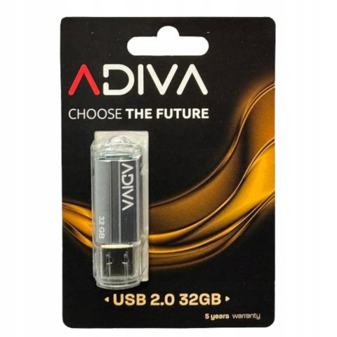 Pamięć Pendrive ADIVA 32GB czarny USB 2.0