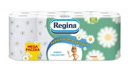 Papier toaletowy REGINA Rumiankowy, 3-warstwowy, 18m, 150 listków, 16 rolek, biały