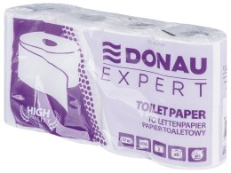 Papier toaletowy celulozowy DONAU EXPERT, 2-warstwowy, 155 listków, 8szt., biały