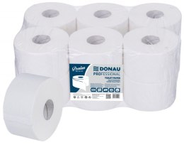 Papier toaletowy celulozowy DONAU PROFESSIONAL, 2-warstwowy, 315 listków, 12szt., biały