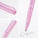 Pióro kulkowe LAMY Safari 3D2, M, z czarnym wkładem, jasnoróżowy