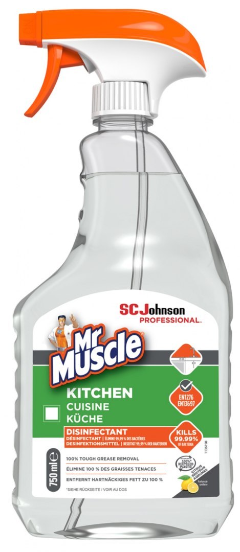 Płyn do mycia kuchni MR MUSCLE Kitchen, spray, 750ml