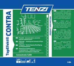 Płyn do mycia posadzek przemysłowych TENZI, Topefekt Contra, 10l