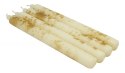 Świeca stołowa DONAU HOME Aura, 22x240mm, 4 szt., kremowa
