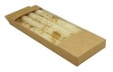 Świeca stołowa DONAU HOME Aura, 22x240mm, 4 szt., kremowa