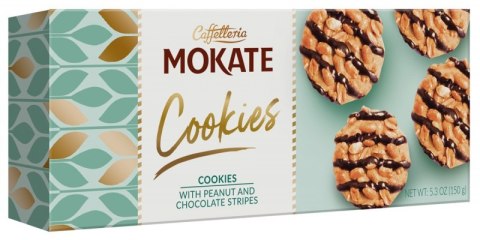 Ciastka MOKATE, z orzechami i czekoladą, 150g