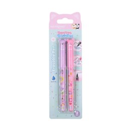 Długopis wymazywalny KEYROAD Bounce Buddies, 0,6mm, 2 szt., blister, niebieski