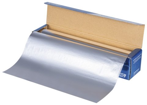 Folia aluminiowa cateringowa DONAU PROFESSIONAL, 0,8kg, 290mm×48m, gr.14