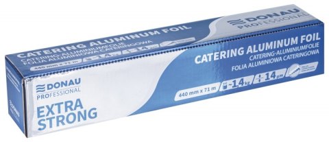 Folia aluminiowa cateringowa DONAU PROFESSIONAL, 1,4kg, 440mm×71m, gr.14