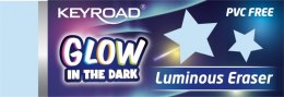 Gumka do ścierania KEYROAD Luminous, fluorescencyjna, pakowane na displayu, mix kolorów