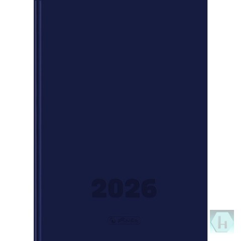 Kalendarz Herlitz standard szefa 2027 A4 dzienny DTP granat 400213557