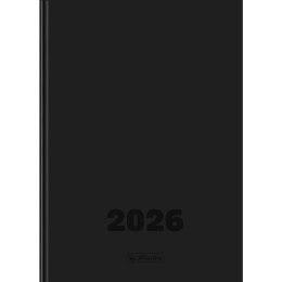 Kalendarz Herlitz standard szefa 2027 A5 dzienny DTP czarny 400213554