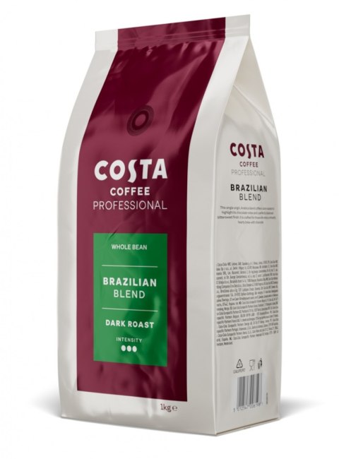 Kawa COSTA COFFEE Pro Brazilian Single Origin, ziarnista, 1kg