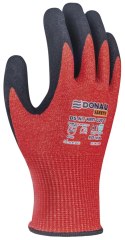 Rękawice antyprzecięciowe DONAU SAFETY DS-NIT Anti-Cut C, rozm. 10, czerwony