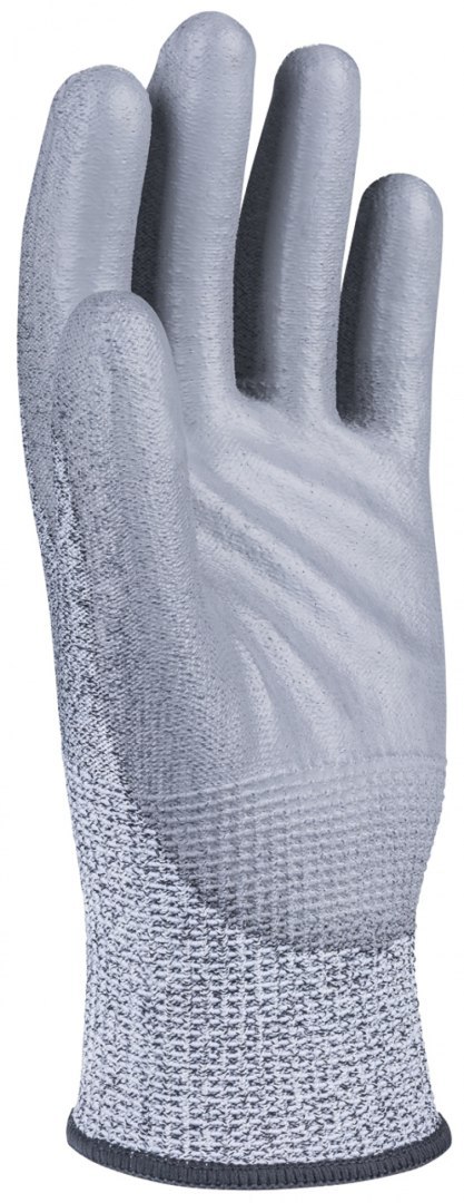 Rękawice antyprzecięciowe DONAU SAFETY DS-PU Anti-Cut C, rozm. 10, jasnoszary