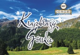 Terminarz Domowy 200x218mm 2027, Krajobrazy Górskie, kalendarz jednodzielny 200x285mm, Michalczyk i Prokop TW-10-4