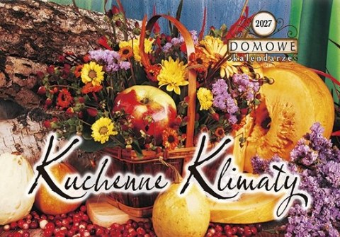 Terminarz Domowy 200x218mm 2027, Kuchenne Klimaty, kalendarz jednodzielny 200x285mm, Michalczyk i Prokop TW-10-1