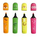 Zakreślacz KEYROAD Fluo Jungle, 1-5 mm, 4 szt., etui, mix kolorów