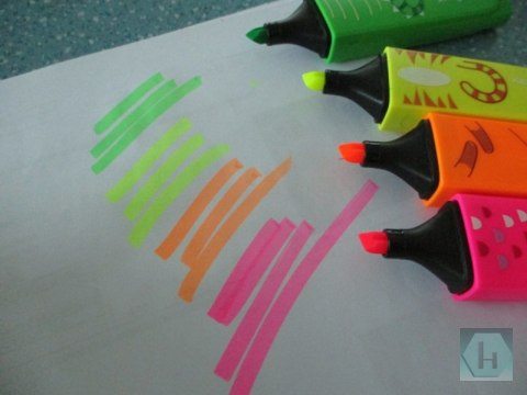Zakreślacz KEYROAD Fluo Jungle, 1-5 mm, 4 szt., etui, mix kolorów