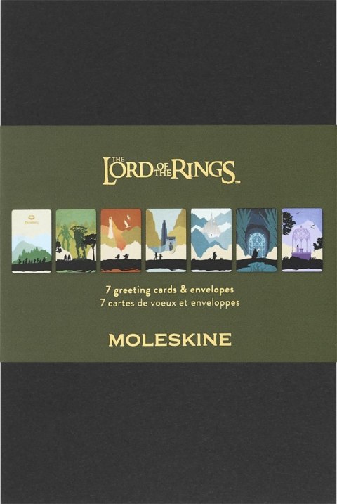 Zestaw pocztówek MOLESKINE 2026 LOTR