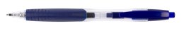 Długopis automatyczny Q-CONNECT Trax, 0,7mm, niebieski