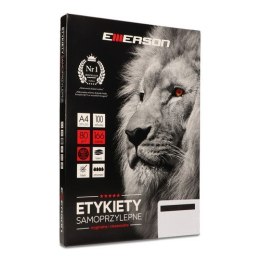 Etykiety A4 105x48mm białe nr031 (100sztuk) EMERSON eta4105.048