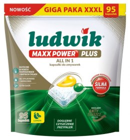 Kapsułki do zmywarek Maxx Power LUDWIK, 95 szt., lemon