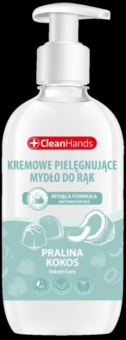Kremowe mydło do rąk CLEANHANDS, 500ml, pralina i kokos