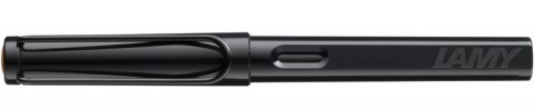 Pióro wieczne LAMY Safari 0B2 All Black, 6 kolorowych pierścieni, stalówka M, czarne
