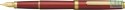 Pióro wieczne Platinum BISO Flame Red F, w pudełku, czerwone