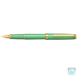 Pióro wieczne Platinum BISO Mint Green F, zielone