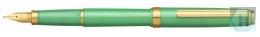 Pióro wieczne Platinum BISO Mint Green F, zielone