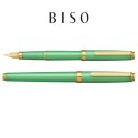 Pióro wieczne Platinum BISO Mint Green F, zielone