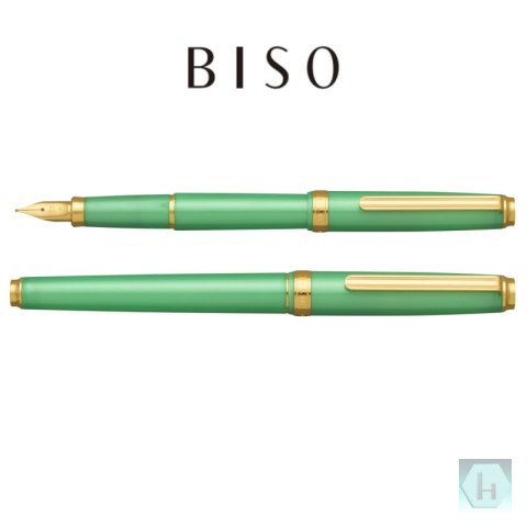 Pióro wieczne Platinum BISO Mint Green F, zielone