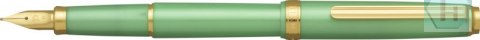 Pióro wieczne Platinum BISO Mint Green F, zielone