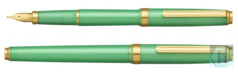 Pióro wieczne Platinum BISO Mint Green M, zielone