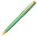 Pióro wieczne Platinum BISO Mint Green M, zielone