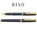 Pióro wieczne Platinum BISO Nebula Black F, w pudełku, czarne