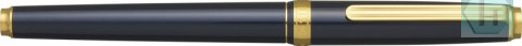 Pióro wieczne Platinum BISO Nebula Black F, w pudełku, czarne