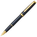 Pióro wieczne Platinum BISO Nebula Black M, w pudełku, czarne