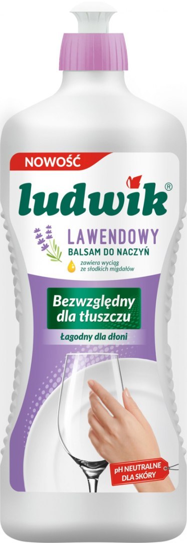 Płyn do naczyń LUDWIK, 900g, lawenda