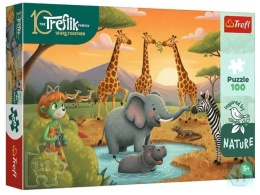 Puzzle 100-el. Inspired By Nature Wesoła ferajna 16571, Trefl