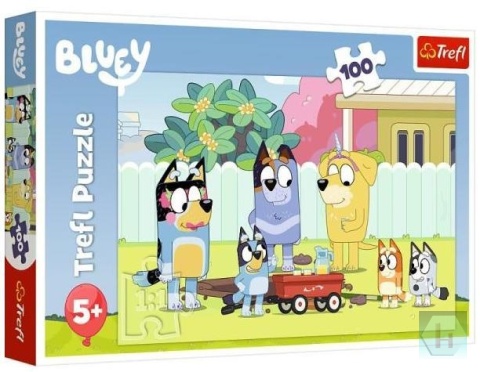 Puzzle 100-el Wesoły świat Bluey 16471, Trefl