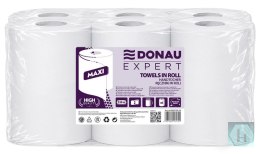 Ręcznik w roli makulaturowy DONAU EXPERT Maxi, 2-warstwowy, 120m, 6szt., biały